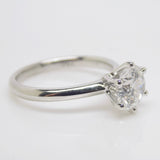 Aroca "Everlasting Elegance" 18ct White Gold Lab Grown Round Brilliant Diamond Solitaire Engagement Ring 1.60ct SKU 7707042