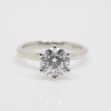Aroca "Everlasting Elegance" 18ct White Gold Lab Grown Round Brilliant Diamond Solitaire Engagement Ring 1.60ct SKU 7707042