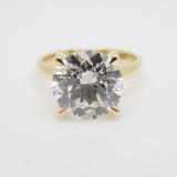 18ct Yellow Gold Round Brilliant Lab Grown Diamond 5.03ct SKU 7707136