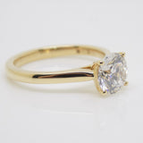 18CT Yellow Gold Round Brilliant Lab Grown Diamond 1.56ct SKU 7711014