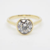 Aroca 18ct "Époque" Yellow Gold Lab Grown Round Brilliant Diamond Engagement Ring 1.50CT SKU 7711025
