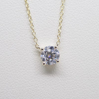 9ct Yellow Gold Round Brilliant Lab Grown Diamond Pendant 0.50ct SKU 7743848