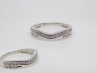 Diamond Double Row Wedding/Eternity Ring 0.23ct SKU 4501801