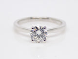 18ct White Gold Round Brilliant Diamond Solitaire Engagement Ring 0.70ct SKU 6301015