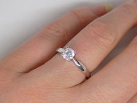 18ct White Gold Round Brilliant Diamond Solitaire Engagement Ring 0.50ct SKU 8803114