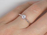 18ct White Gold Round Brilliant Diamond Solitaire Engagement Ring 0.25ct SKU 8803001