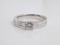 18ct White Gold Round Brilliant Diamond Engagement Ring 1.20ct SKU 8802080
