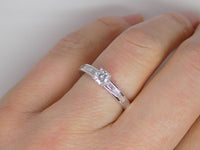 18ct White Gold Round Brilliant Diamond Engagement Ring 0.62ct SKU 8802023
