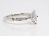 18ct White Gold Marquise Cut Diamond Engagement Ring 0.60ct SKU 6301052