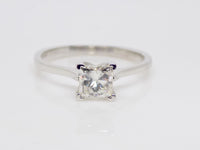 18ct White Gold Princess Cut Diamond Solitaire Engagement Ring 0.75ct SKU 8803033