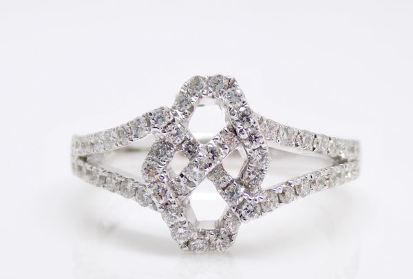 18ct White Gold Fancy Diamond Dress Ring 0.57ct SKU 8802005 Mid Ulster Diamond Centre 18ct White Gold Fancy Diamond Dress Ring 0.57ct SKU 8802005 Mid Ulster Diamond Centre