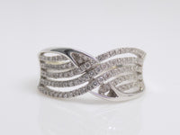 18ct White Gold Fancy Diamond Dress Ring 0.37ct SKU 8802132