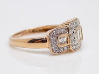 Rose Gold Diamond Engagement Ring 0.50ct SKU 8801012