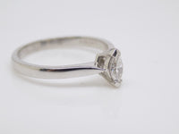 Platinum Marquise Cut Diamond Solitaire Engagement Ring 0.25ct SKU 8803177