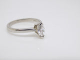 Platinum Marquise Cut Diamond Solitaire Engagement Ring 0.50ct SKU 8803179