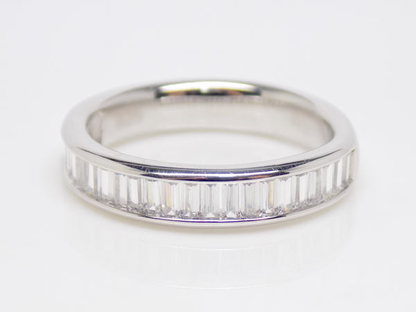 Emerald Cut Channel Set Diamonds Wedding/Eternity Ring 0.80ct SKU 4501301