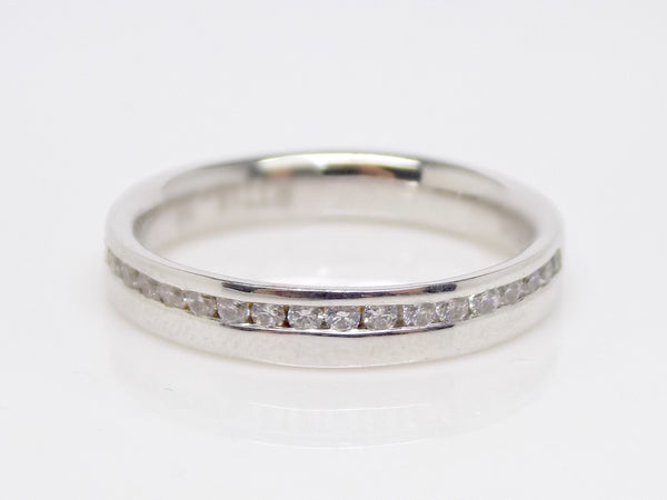 Round Brilliant Channel Set Diamonds Wedding/Eternity Ring 0.25ct SKU 4501325