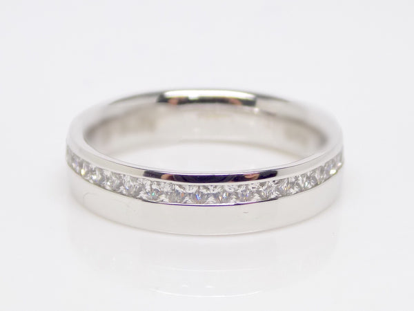 Princess Cut Channel Set Diamonds Wedding/Eternity Ring 0.50ct SKU 4501349