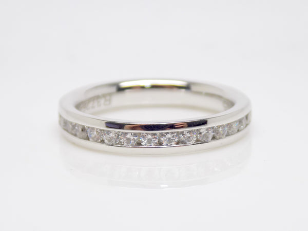Round Brilliant Channel Set Diamonds Wedding/Eternity Ring 0.50ct SKU 4501433