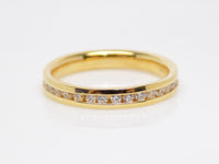 Yellow Gold Full Eternity Round Brilliant Channel Set Diamonds Wedding/Eternity Ring 0.60ct SKU 4501496
