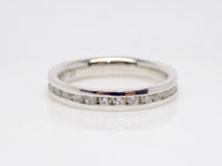 Full Eternity Round Brilliant Channel Set Diamonds Wedding/Eternity Ring 0.85ct SKU 4501505