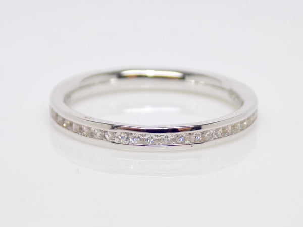 Full Eternity Princess Cut Channel Set Diamonds Wedding/Eternity Ring 0.75ct SKU 4501529