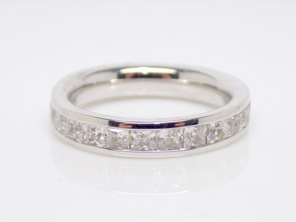 Full Eternity Princess Cut Channel Set Diamonds Wedding/Eternity Ring 2.00ct SKU 4501547