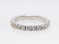 Full Eternity Claw Set Diamonds Wedding/Eternity Ring 1.00ct SKU 4501733