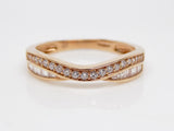 Rose Gold Diamond Wedding/Eternity 0.25ct SKU 7307007