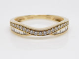 Yellow Gold Diamond Wedding/Eternity 0.25ct SKU 4501124