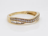 Yellow Gold Diamond Wedding/Eternity 0.25ct SKU 4501124